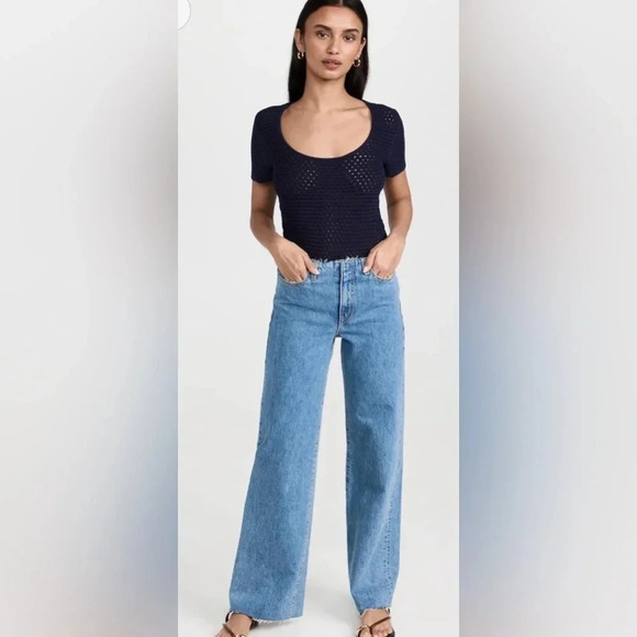 NWT Vince Women's Textured Scoop Neck Sweater Small - Picture 5 of 8